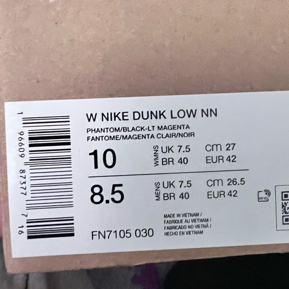 **NWT****NIKE•DUNK LOW WOMENS SIZE 10 ••"FLORAL TAPESTRY++*** - Picture 12 of 12